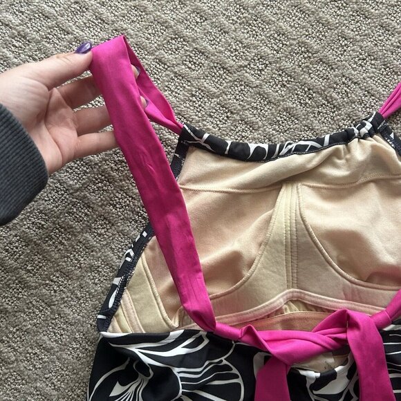 Athleta Kokomo Swim Dress Swimwear Cover Up Knee Length Adjustable Straps Small - Picture 7 of 10